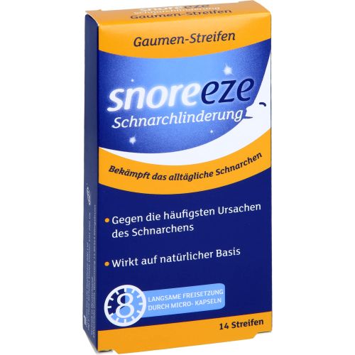 SNOREEZE Schnarchlinderung Gaumenstreifen