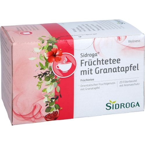 SIDROGA Wellness Früchtetee m.Granatapfel Filterb.