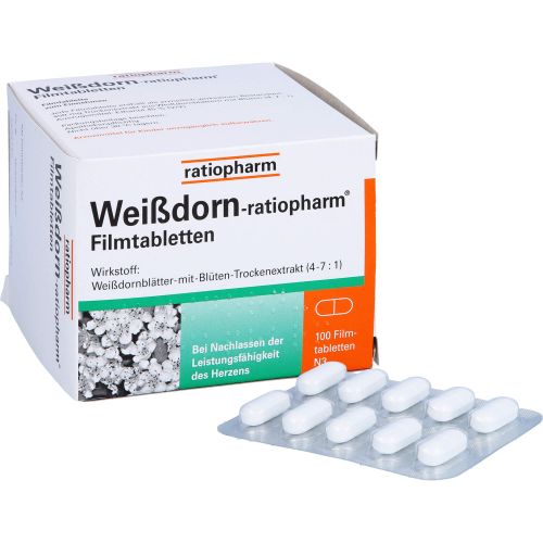 WEISSDORN-RATIOPHARM Filmtabletten