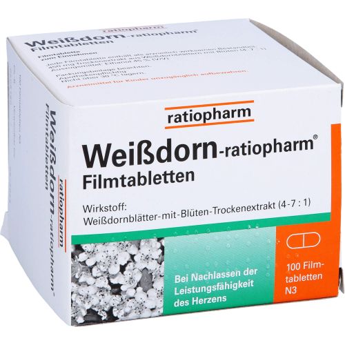 WEISSDORN-RATIOPHARM Filmtabletten