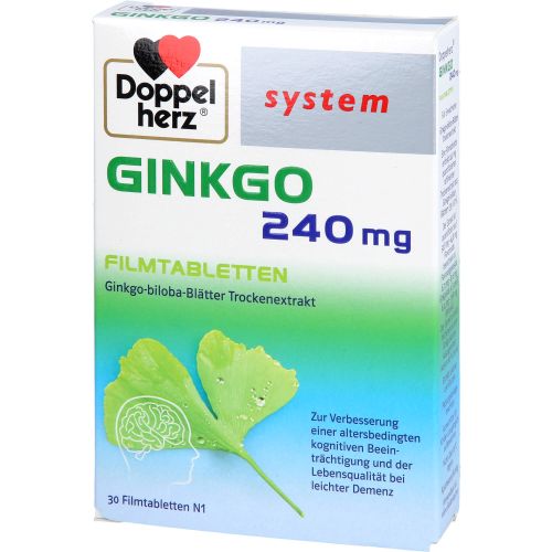 DOPPELHERZ Ginkgo 240 mg system Filmtabletten