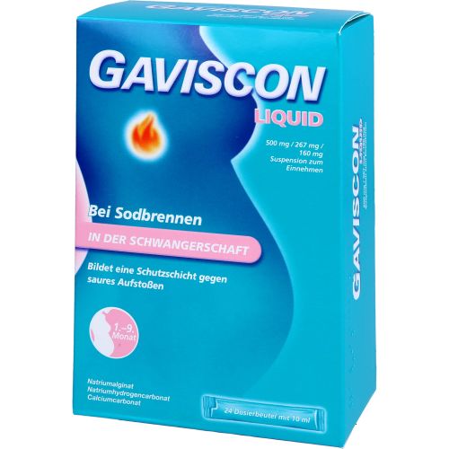 GAVISCON Liquid 500 mg/267 mg/160 mg Susp.z.Einn.