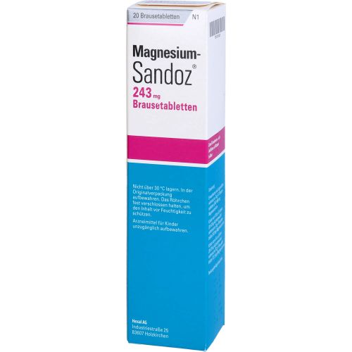 MAGNESIUM SANDOZ 243 mg Brausetabletten