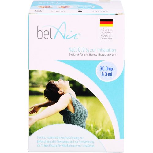 BELAIR NaCl 0,9% Inhalationslösung Ampullen 30x3 ml