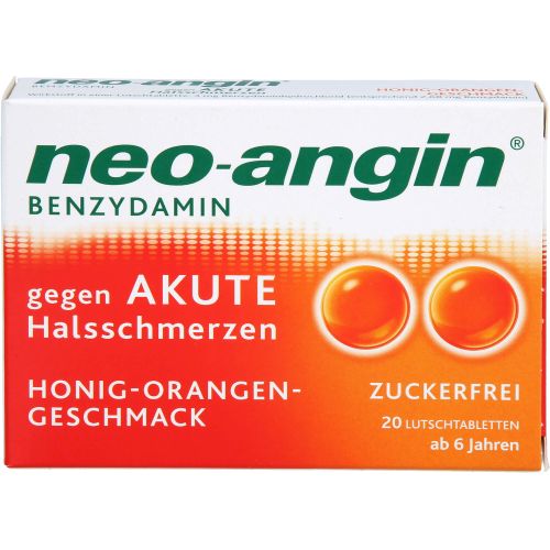 NEO-ANGIN Benzydamin akute Halsschmerz.Honig-Oran.