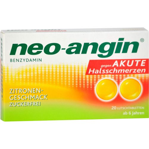 NEO-ANGIN Benzydamin akute Halsschmerzen Zitrone