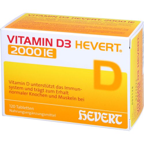 VITAMIN D3 HEVERT 2000 I.E. Tabletten