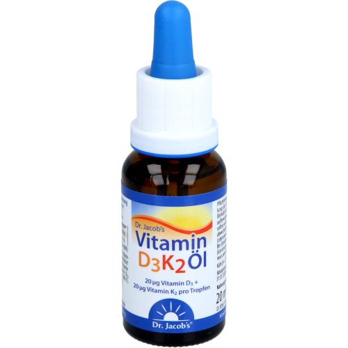 VITAMIN D3K2 Öl 800 I.E.+20 μg D3+K2 Dr.Jacob's