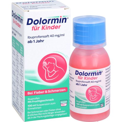 DOLORMIN für Kinder Ibuprofensaft 40 mg/ml Susp.