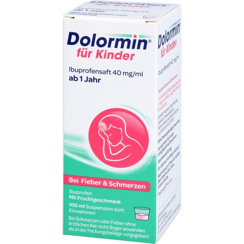 DOLORMIN für Kinder Ibuprofensaft 40 mg/ml Susp.