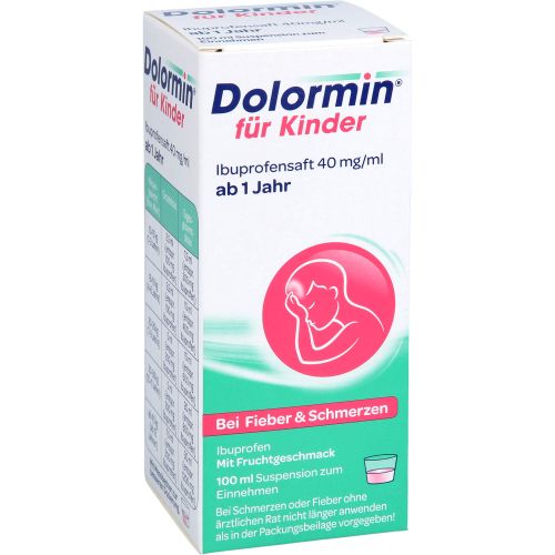 DOLORMIN für Kinder Ibuprofensaft 40 mg/ml Susp.