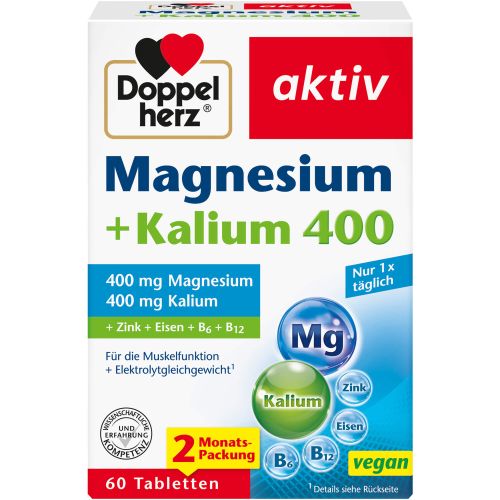 DOPPELHERZ Magnesium+Kalium Tabletten