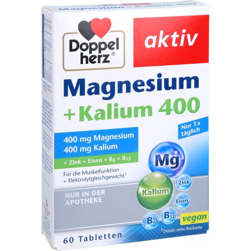 DOPPELHERZ Magnesium+Kalium Tabletten