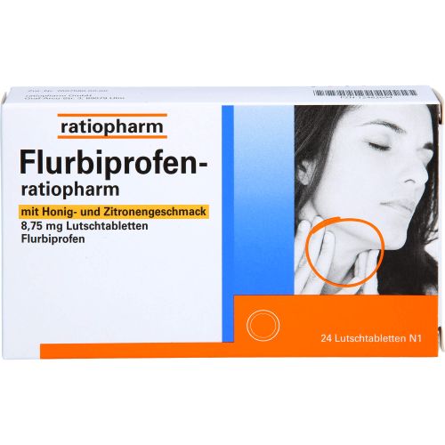 FLURBIPROFEN-ratio.m.Honig-u.Zitroneng.8,75mg Lut.