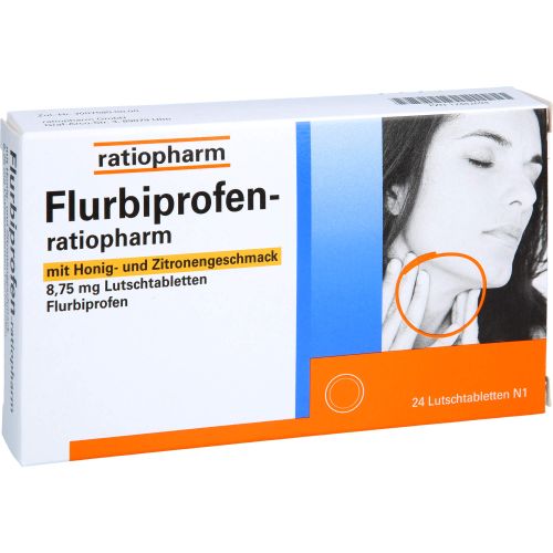 FLURBIPROFEN-ratio.m.Honig-u.Zitroneng.8,75mg Lut.