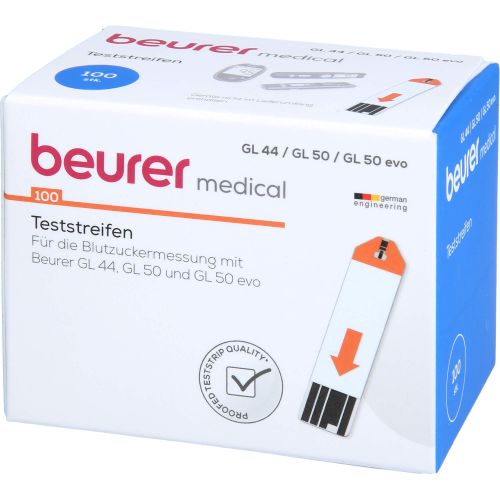 BEURER GL44/GL50 Blutzucker-Teststreifen