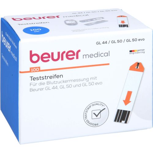 BEURER GL44/GL50 Blutzucker-Teststreifen