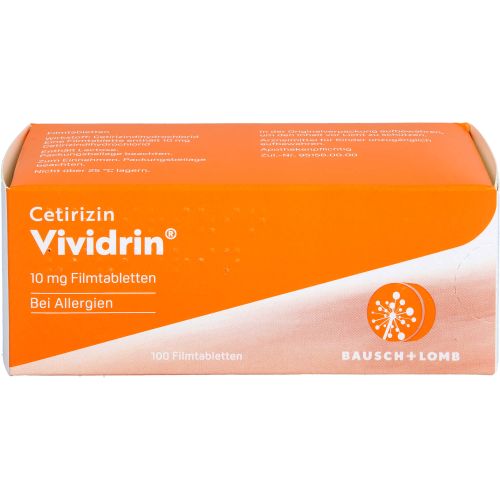 CETIRIZIN Vividrin 10 mg Filmtabletten