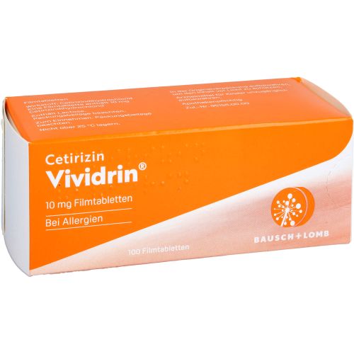 CETIRIZIN Vividrin 10 mg Filmtabletten