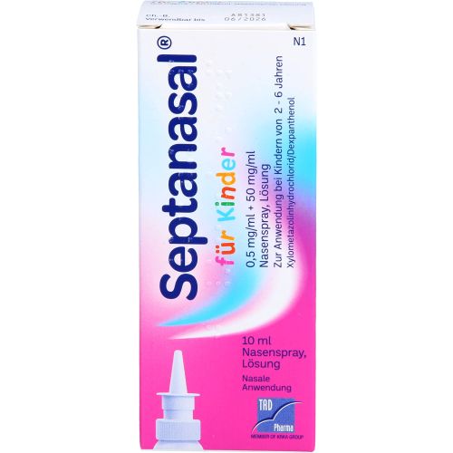 SEPTANASAL für Kinder 0,5 mg/ml + 50 mg/ml Nasens.