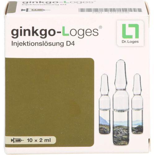 GINKGO-LOGES Injektionslösung D 4 Ampullen