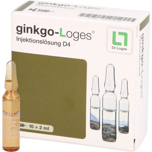 GINKGO-LOGES Injektionslösung D 4 Ampullen