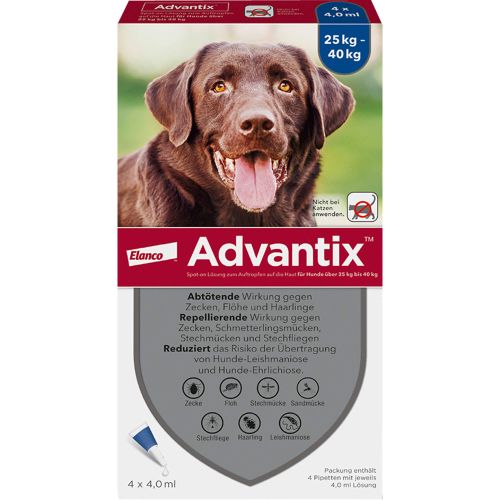 ADVANTIX Spot-on Lsg.z.Auftr.a.d.H.f.Hund 25-40 kg