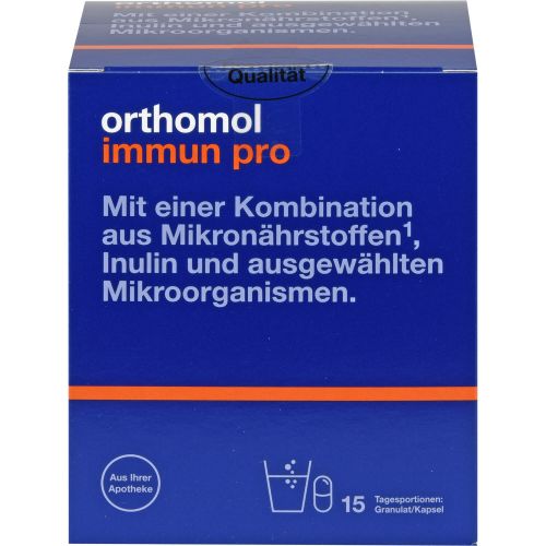 ORTHOMOL Immun pro Granulat/Kapseln Kombipack.