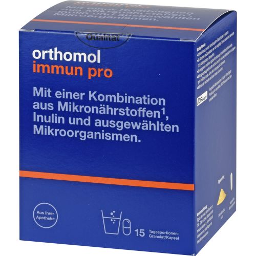 ORTHOMOL Immun pro Granulat/Kapseln Kombipack.