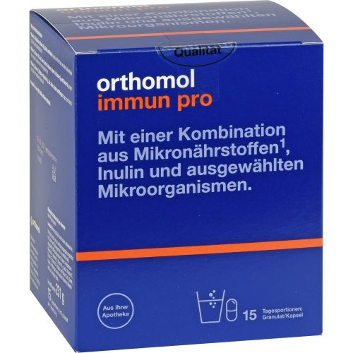 ORTHOMOL Immun pro Granulat/Kapseln Kombipack.