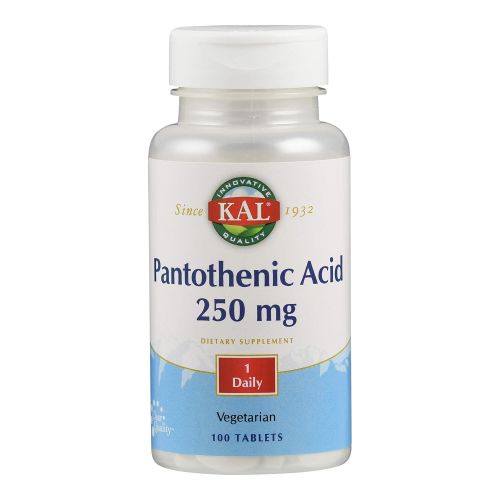 PANTOTHENSÄURE VITAMIN B5 250 mg KAL Tabletten