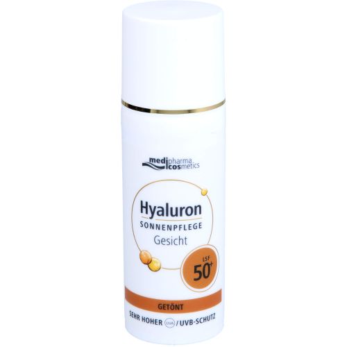 HYALURON SONNENPFLEGE Gesicht Creme LSF 50+ getönt