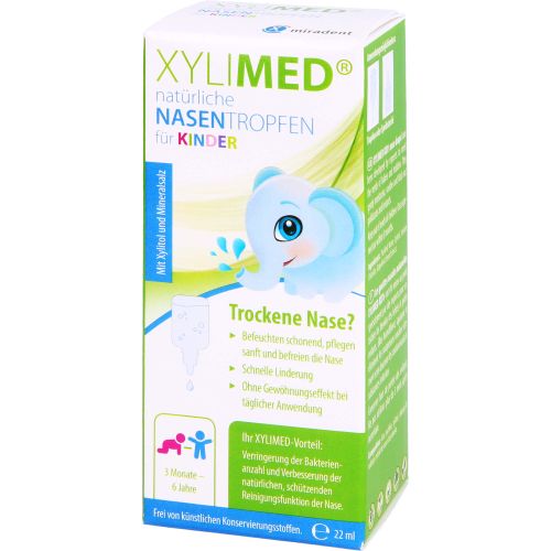 MIRADENT Xylimed Kid's natürliche Nasentropfen