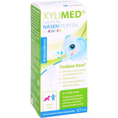 MIRADENT Xylimed Kid's natürliche Nasentropfen