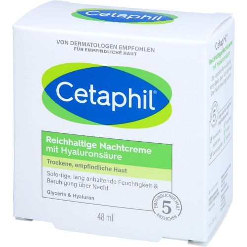 CETAPHIL reichhaltige Nachtcreme mit Hyaluronsäure