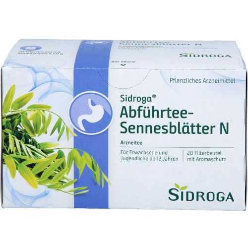 SIDROGA Abführtee-Sennesblätter N Filterbeutel