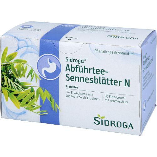 SIDROGA Abführtee-Sennesblätter N Filterbeutel