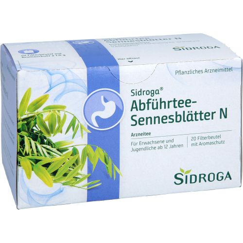 SIDROGA Abführtee-Sennesblätter N Filterbeutel