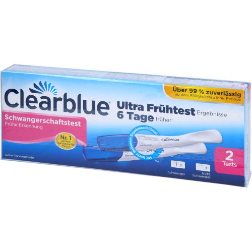 CLEARBLUE Schwangerschaftstest frühe Erkennung