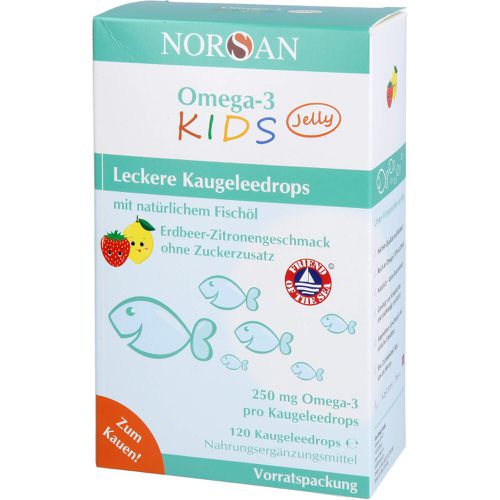 NORSAN Omega-3 Kids Jelly Dragees Vorratspackung