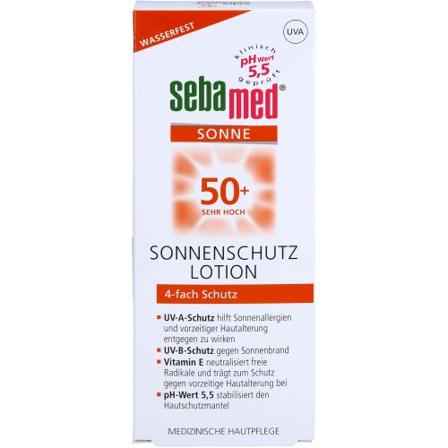 SEBAMED Sonnenschutz Lotion LSF 50+