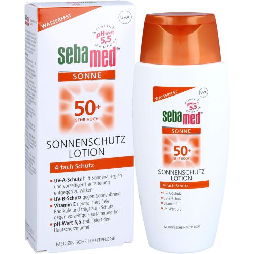 SEBAMED Sonnenschutz Lotion LSF 50+