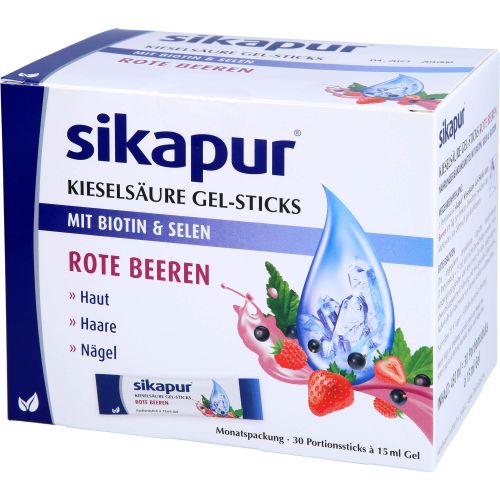 SIKAPUR Kieselsäure Gel-Sticks rote Beeren