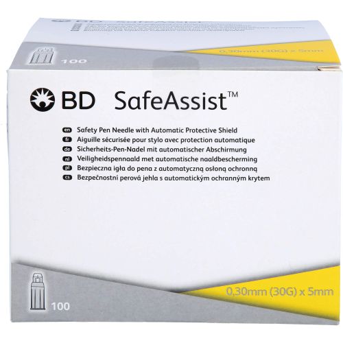 BD SAFEASSIST Sicherheits-Pen-Nadeln 30 G 5 mm 100 St