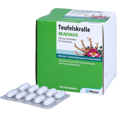 TEUFELSKRALLE MADAUS Filmtabletten