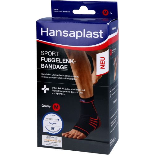 HANSAPLAST Sport Fußgelenk-Bandage Gr.M