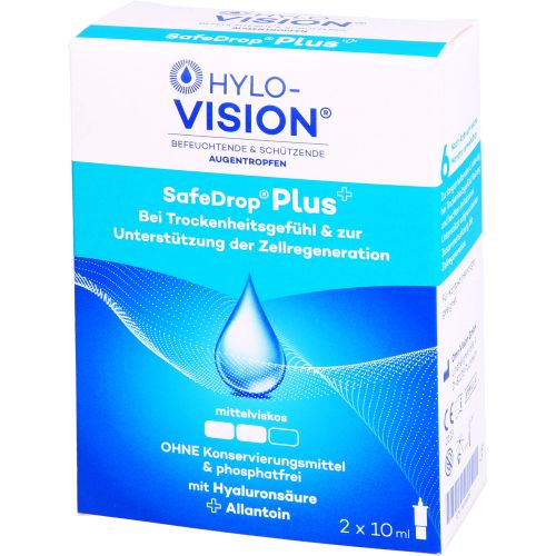 HYLO-VISION SafeDrop Plus Augentropfen