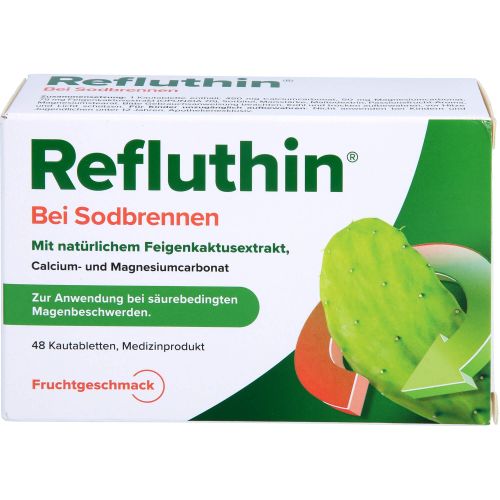 REFLUTHIN bei Sodbrennen Kautabletten Frucht