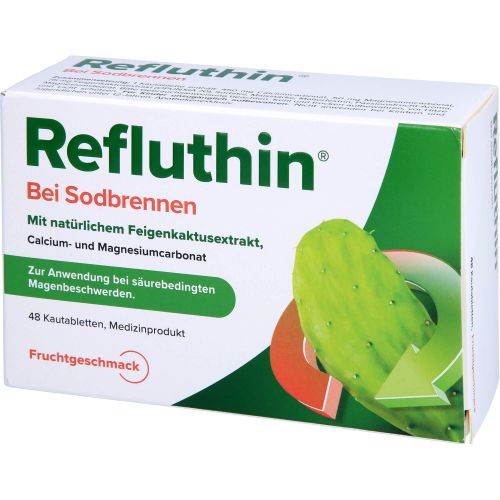 REFLUTHIN bei Sodbrennen Kautabletten Frucht