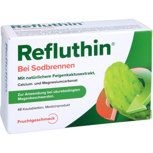 REFLUTHIN bei Sodbrennen Kautabletten Frucht